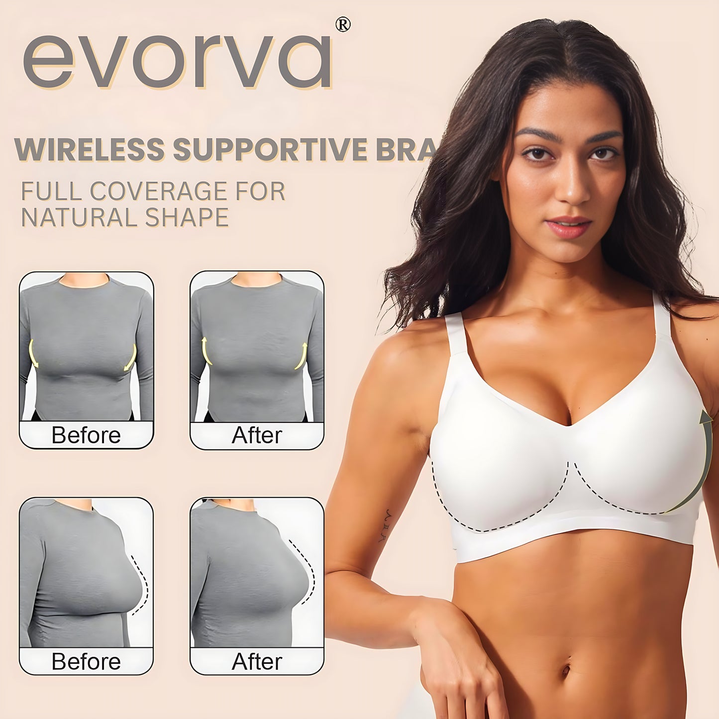 The Instant Cleavage™ Wireless Bra