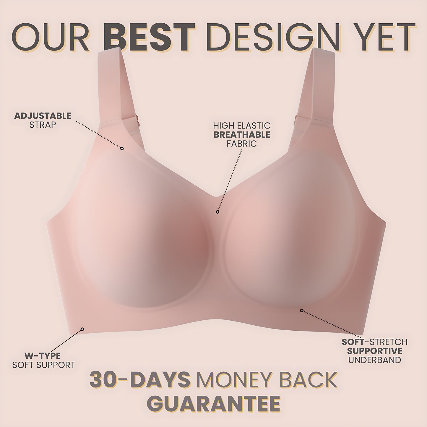 The Instant Cleavage™ Wireless Bra
