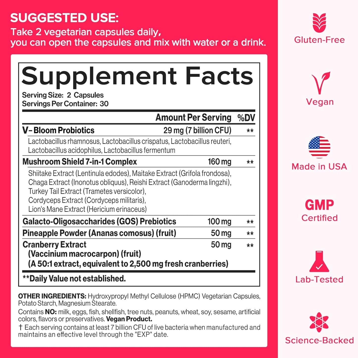 Vaginal Probiotic Capsules