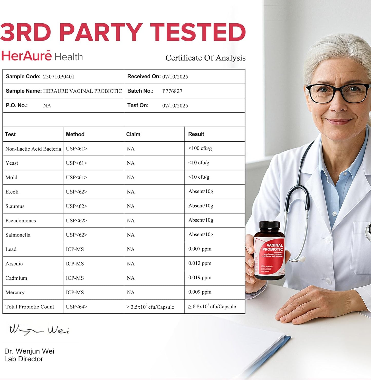 Vaginal Probiotic Capsules