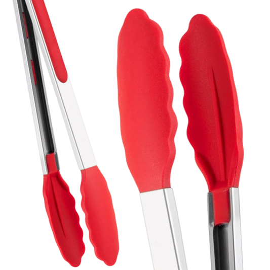 Stainless Steel Silicone Tongs