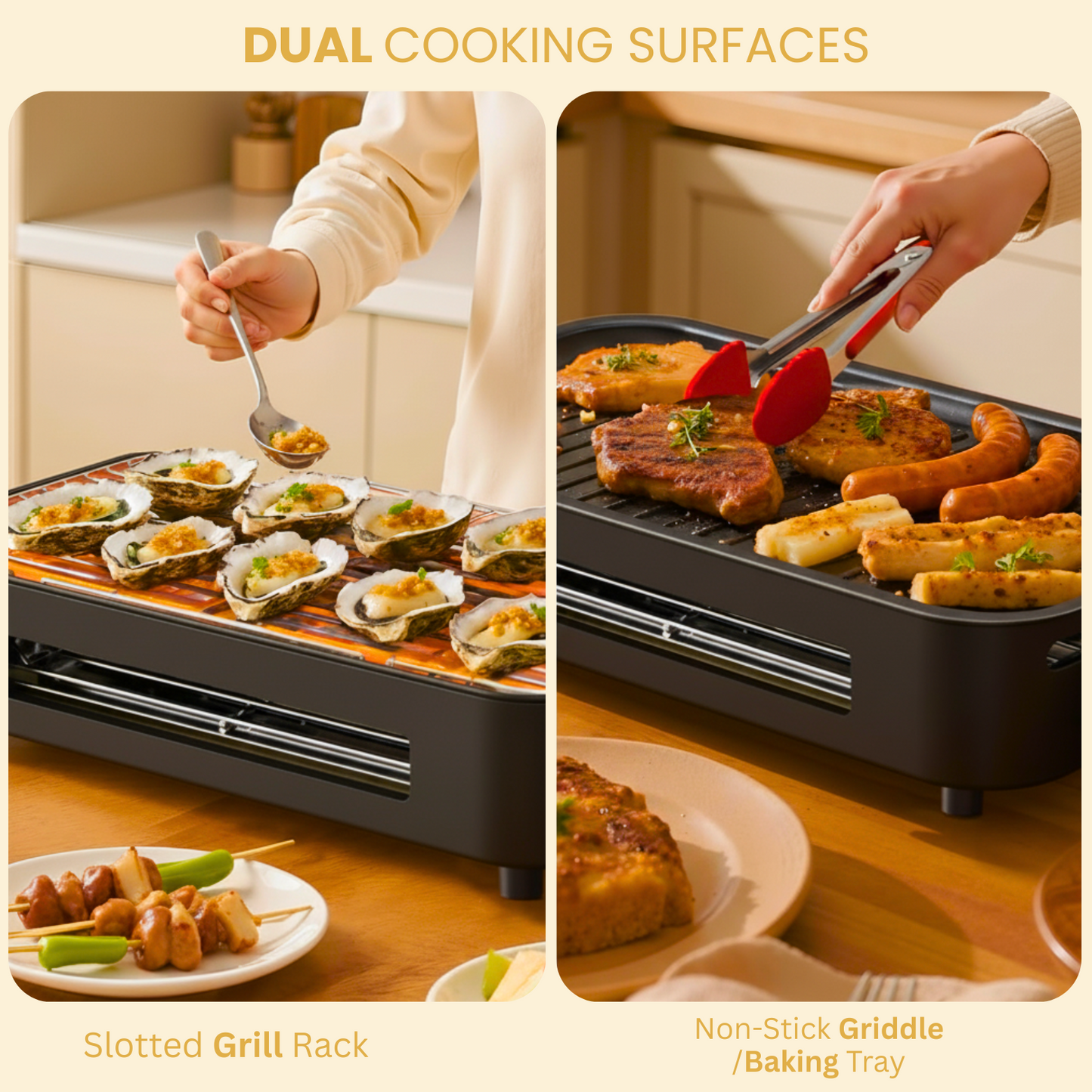 All-in-One Smokeless BBQ Station for Indoor Grilling